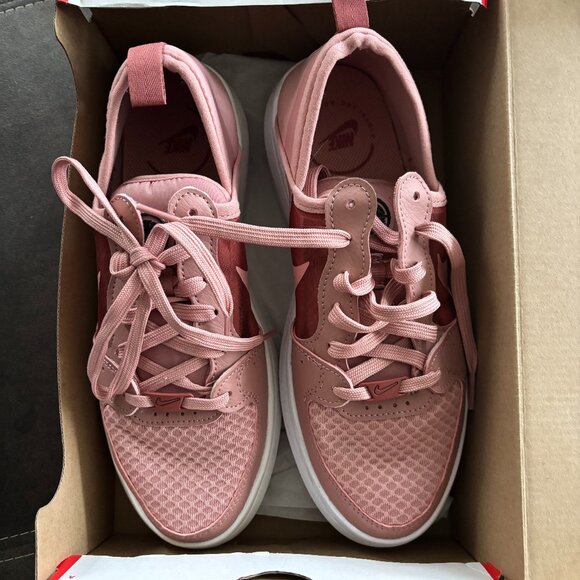 Nike Womens Court Vision Alta TXT 'Rust Pink' - Picture 2 of 11